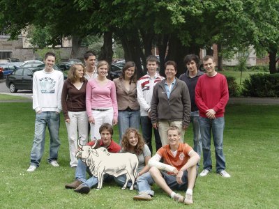 Photo des élèves du Collèges de Nivelles
